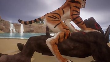 furry sex,dick riding