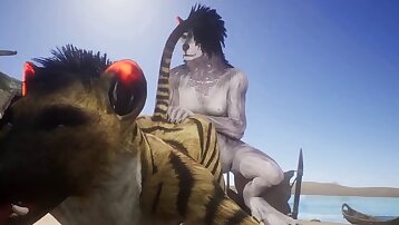 chlpatý sex,hentai monštrum 3d