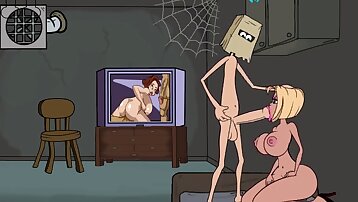 3D-porno,cartoon seks
